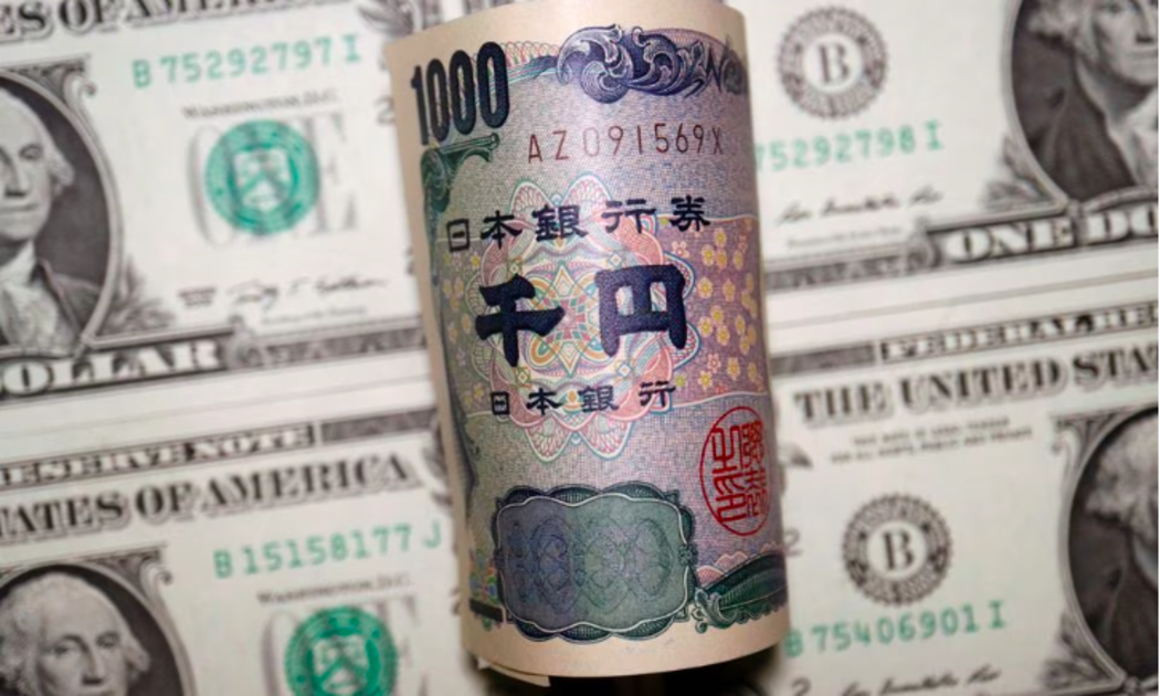 Đồng Yên đã mất giá khoảng 13% so với USD kể từ 13/1/2023. Ảnh:Reuters.