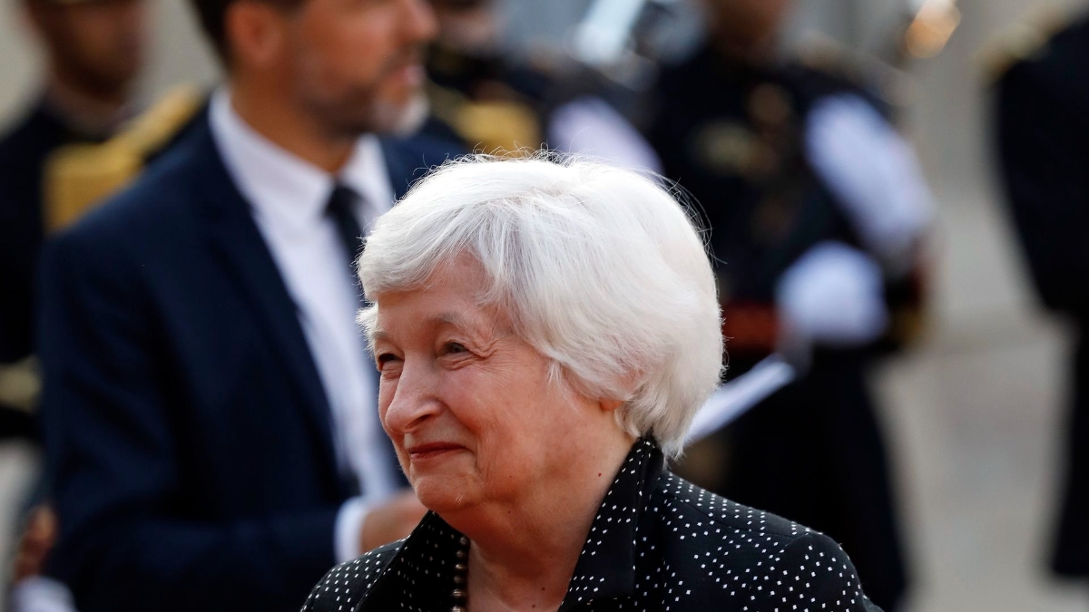 Bộ trưởng T&agrave;i ch&iacute;nh Mỹ Janet Yellen&nbsp;hy vọng c&oacute; thể ngăn chặn một v&ograve;ng xo&aacute;y đi xuống trong quan hệ giữa hai nước