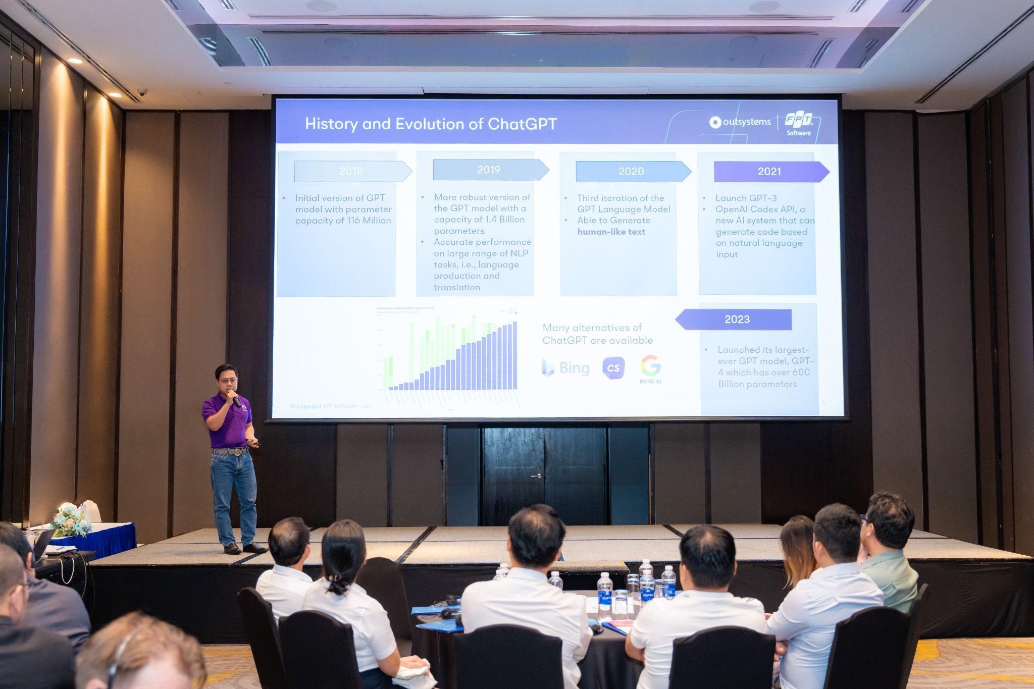 Tiến sĩ Đ&agrave;o Hữu H&ugrave;ng - Nh&agrave; nghi&ecirc;n cứu AI cao cấp tại FPT Software chia sẻ về ChatGPT.