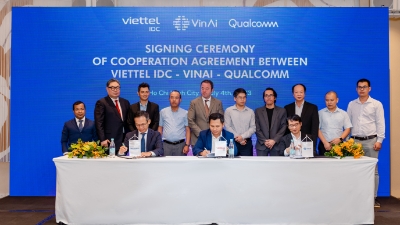 Viettel IDC signs strategic partnerships with VinAI and Qualcomm to promote AI solutions