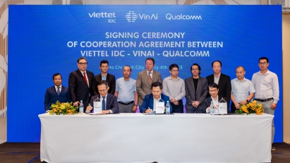 Viettel IDC signs strategic partnerships with VinAI and Qualcomm to promote AI solutions