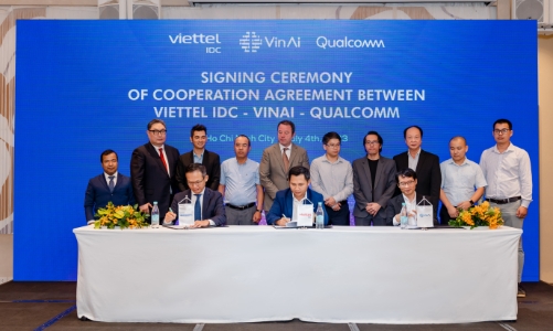 Viettel IDC signs strategic partnerships with VinAI and Qualcomm to promote AI solutions