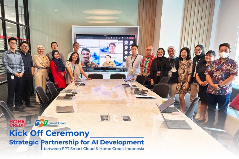 FPT Smart Cloud partners with Home Credit Indonesia in AI development