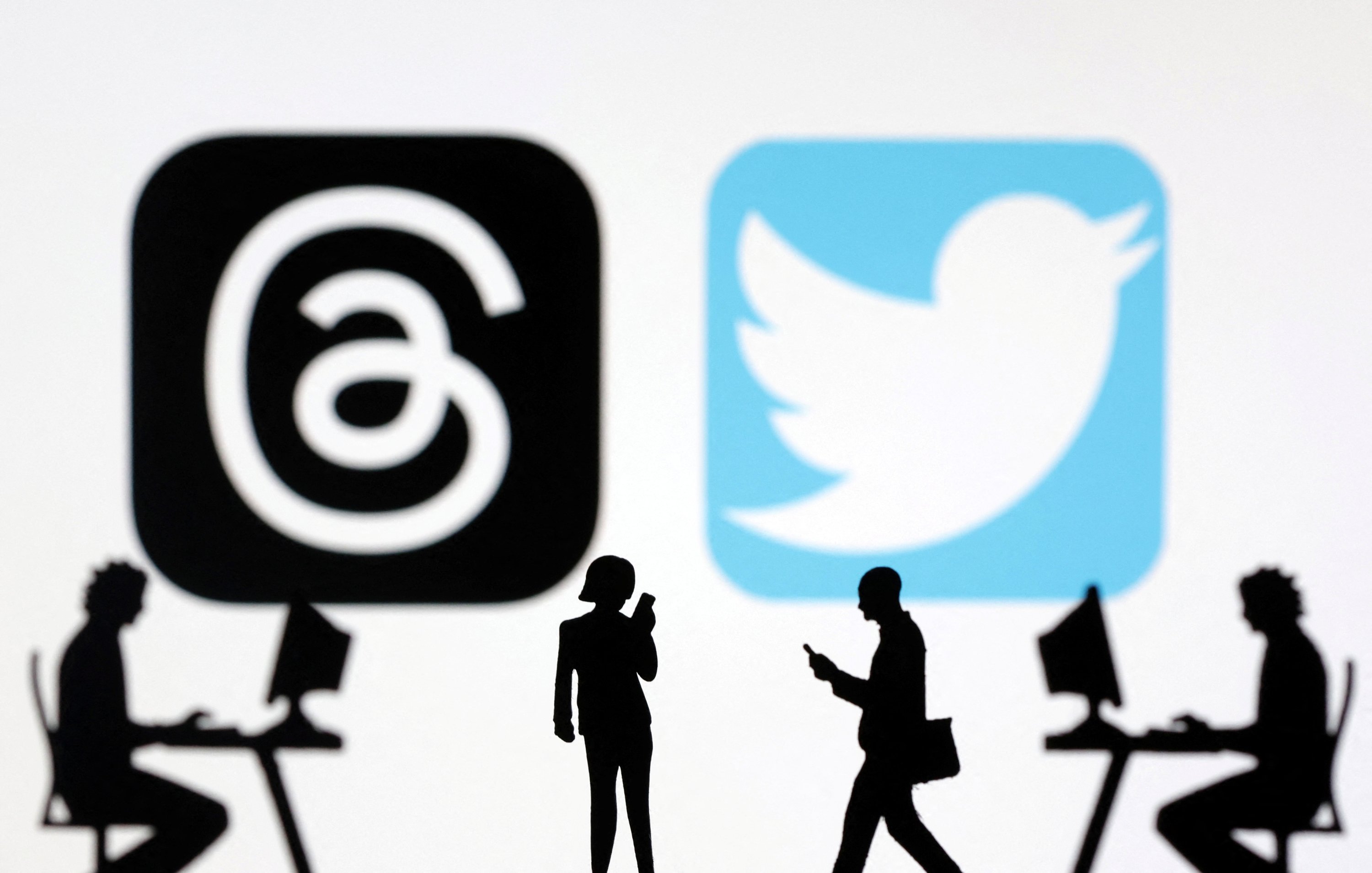 Ứng dụng Threads được cho rằng thiết kế để đối đầu trực diện với Twitter - mạng xã hội đang gặp trục trặc của tỷ phú Elon Musk