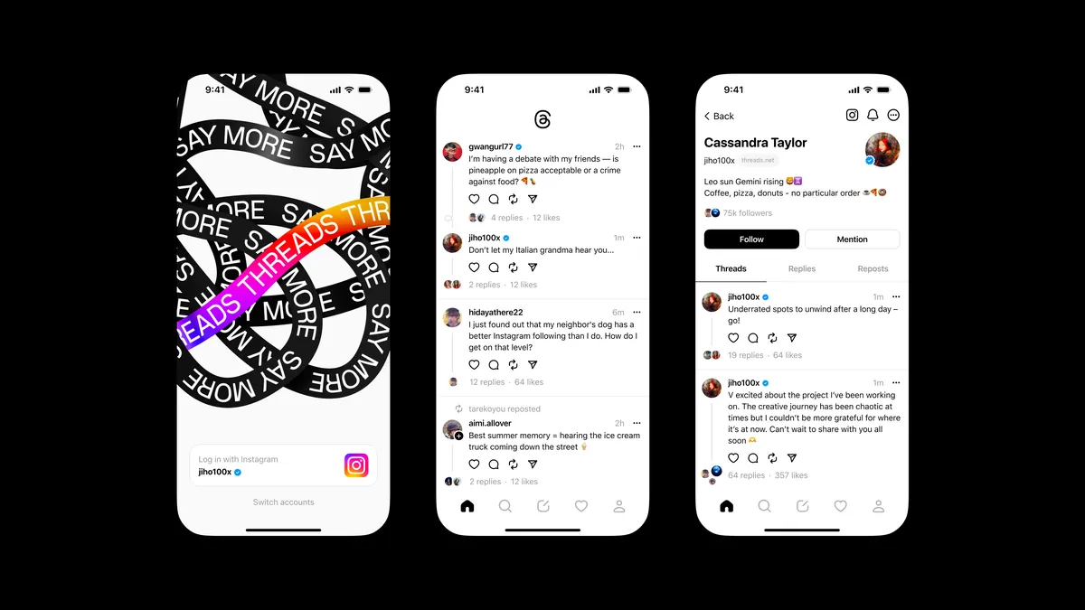 Threads cho phép chuyển danh sách người theo dõi sẵn có và tên tài khoản của người dùng từ Instagram