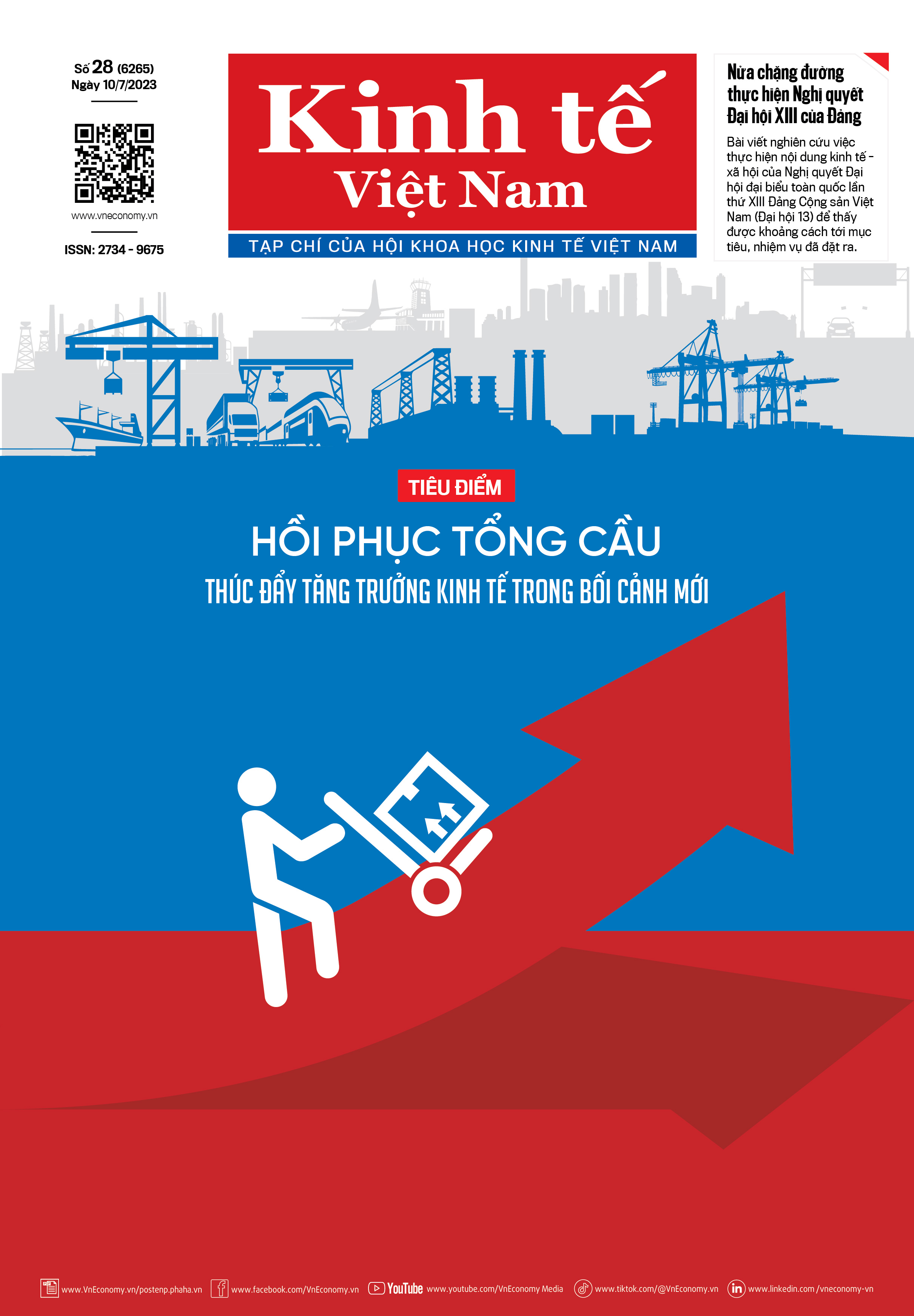 Tạp ch&iacute; Kinh tế Việt Nam số 28-2023