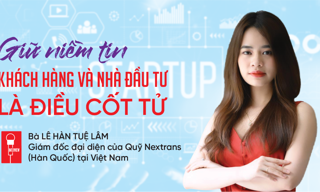 Giám đốc đại diện của Quỹ Nextrans (Hàn Quốc) tại Việt Nam, Lê Hàn Tuệ Lâm.