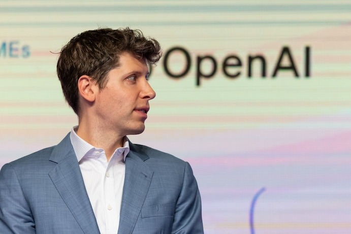 Giám đốc điều hành OpenAI Sam Altman trong một sự kiện ở Seoul vào tháng 6. Ảnh: SeongJoon Cho/Bloomberg News