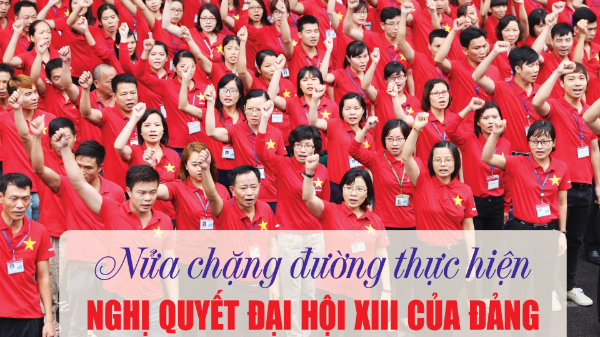 Nửa chặng đường thực hiện Nghị quyết Đại hội XIII của Đảng