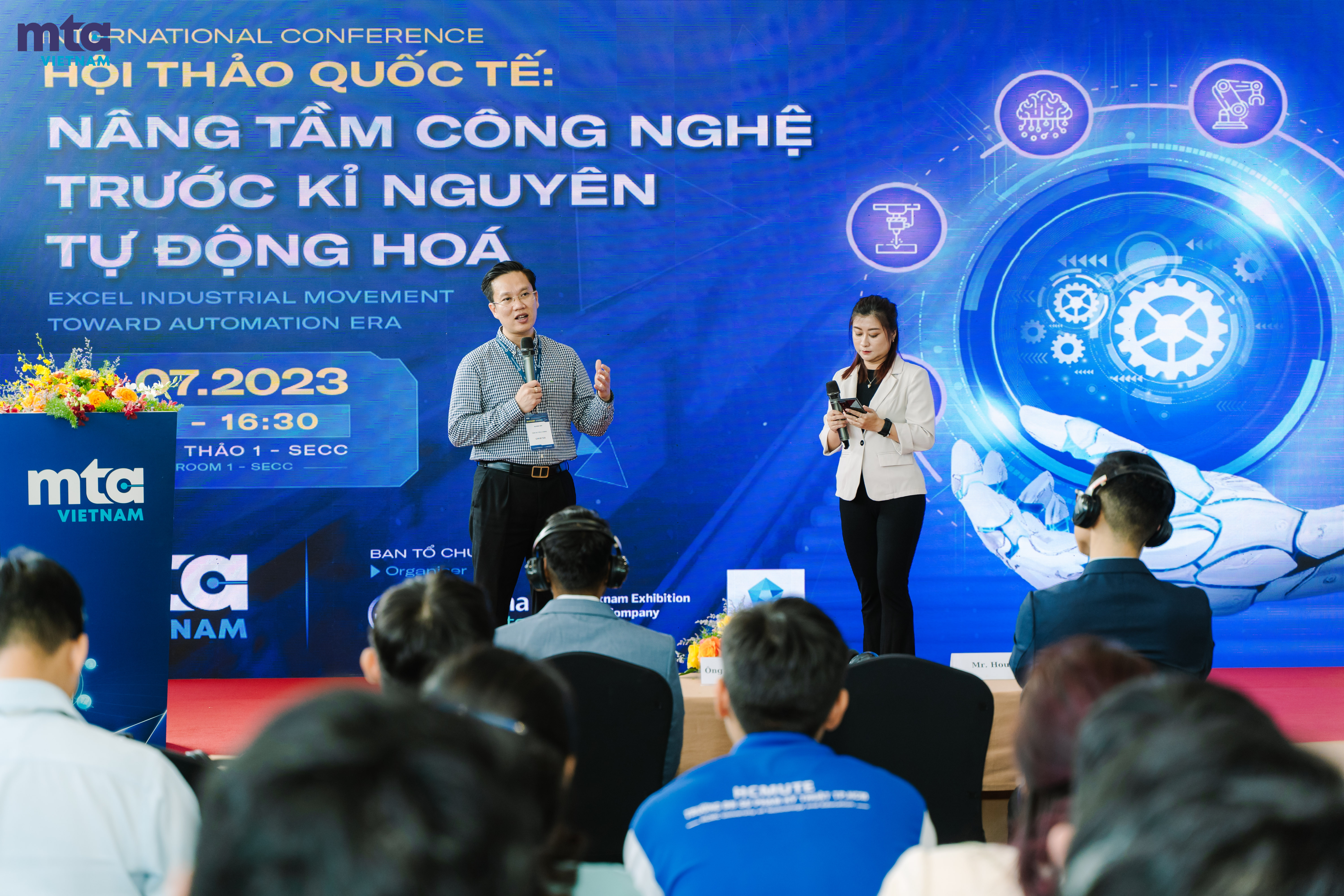 Hội thảo quốc tế “Nâng tầm Công nghệ trước Kỷ nguyên Tự động hóa” - một trong những hội thảo giá trị tại MTA Vietnam.