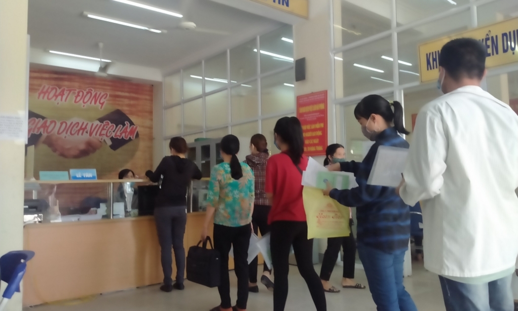 Giải quyết chế độ bảo hiểm thất nghiệp và tư vấn việc làm tại Trung tâm dịch vụ việc làm Hải Phòng