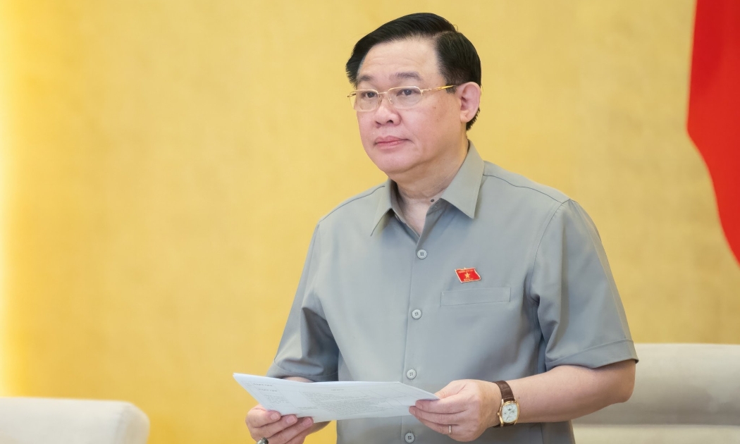 Chủ tịch Quốc hội Vương Đình Huệ - Ảnh: Quochoi.vn
