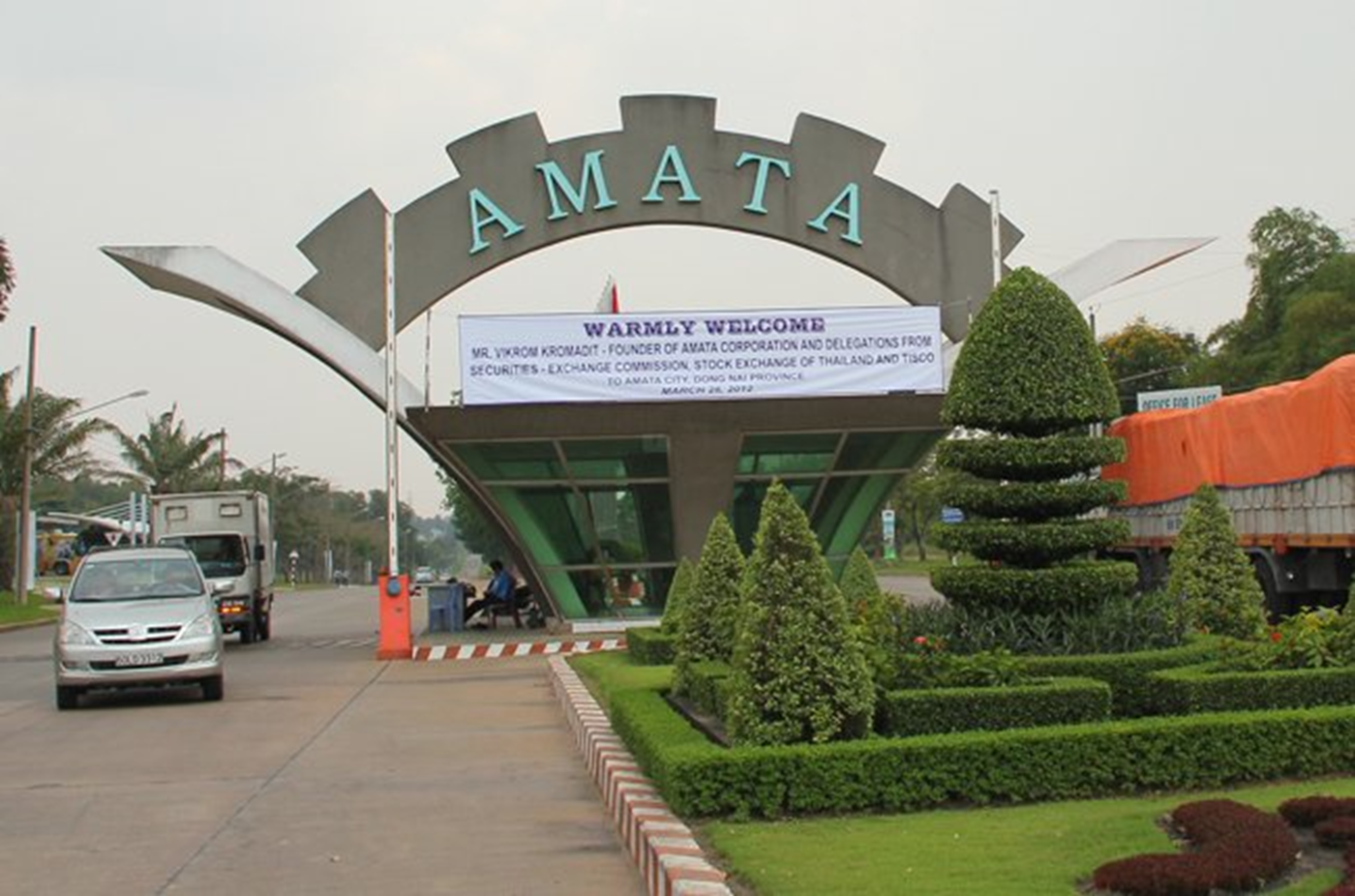 Công ty cổ phần đô thị Amata Long Thành vừa tổ chức khởi công xây dựng hạ tầng kỹ thuật khu công nghiệp công nghệ cao Long Thành, kết thúc 8 nằm trì hoãn của dự án. Ảnh minh họa.