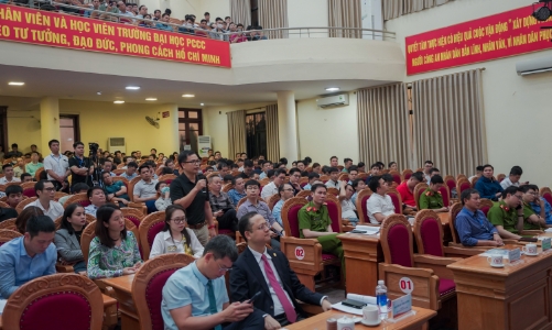 Đối thoại với cơ quan quản lý về phòng cháy chữa cháy và cứu nạn cứu hộ tại triển lãm Secutech 2023