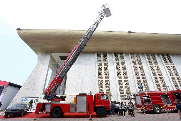 Khu trải nghiệm ngoài trời.