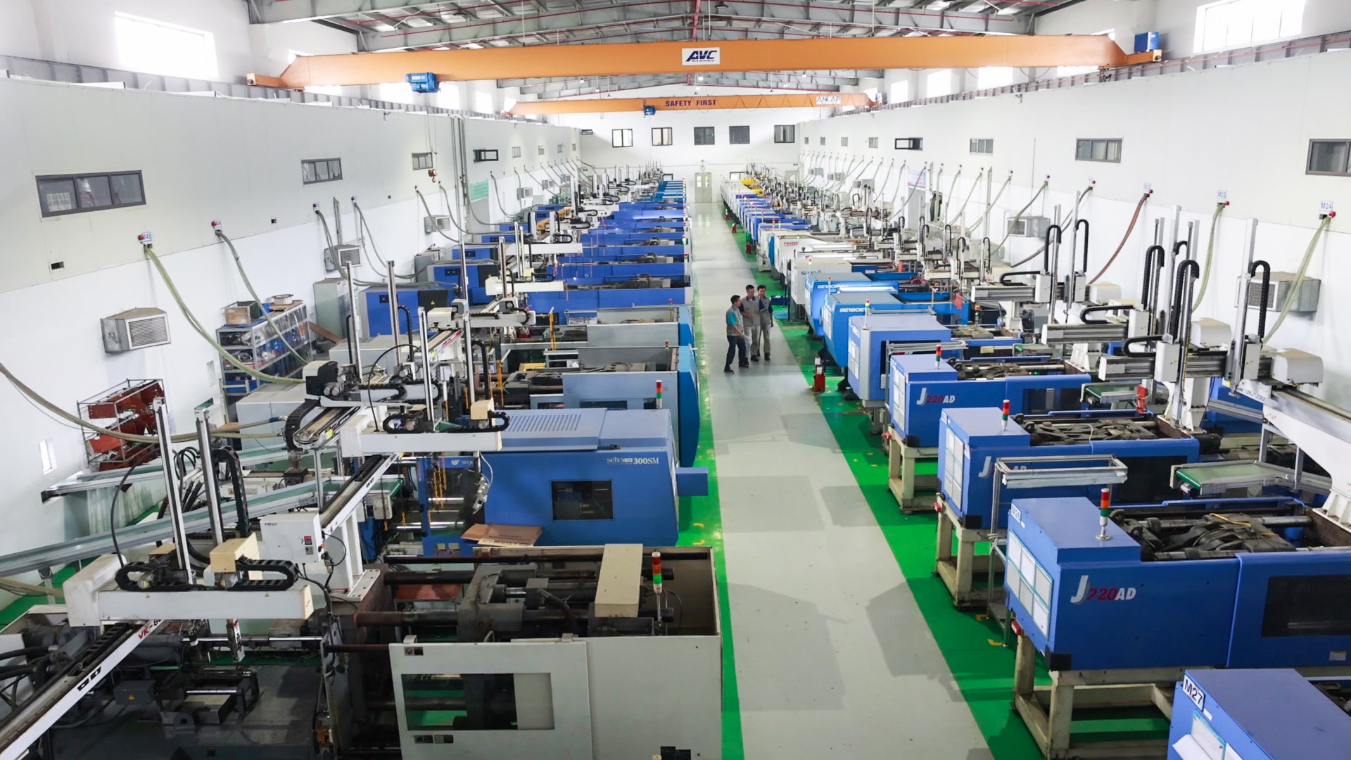 Khu vực sản xuất của một doanh nghiệp.