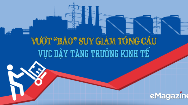 Vượt “bão” suy giảm tổng cầu, vực dậy tăng trưởng kinh tế