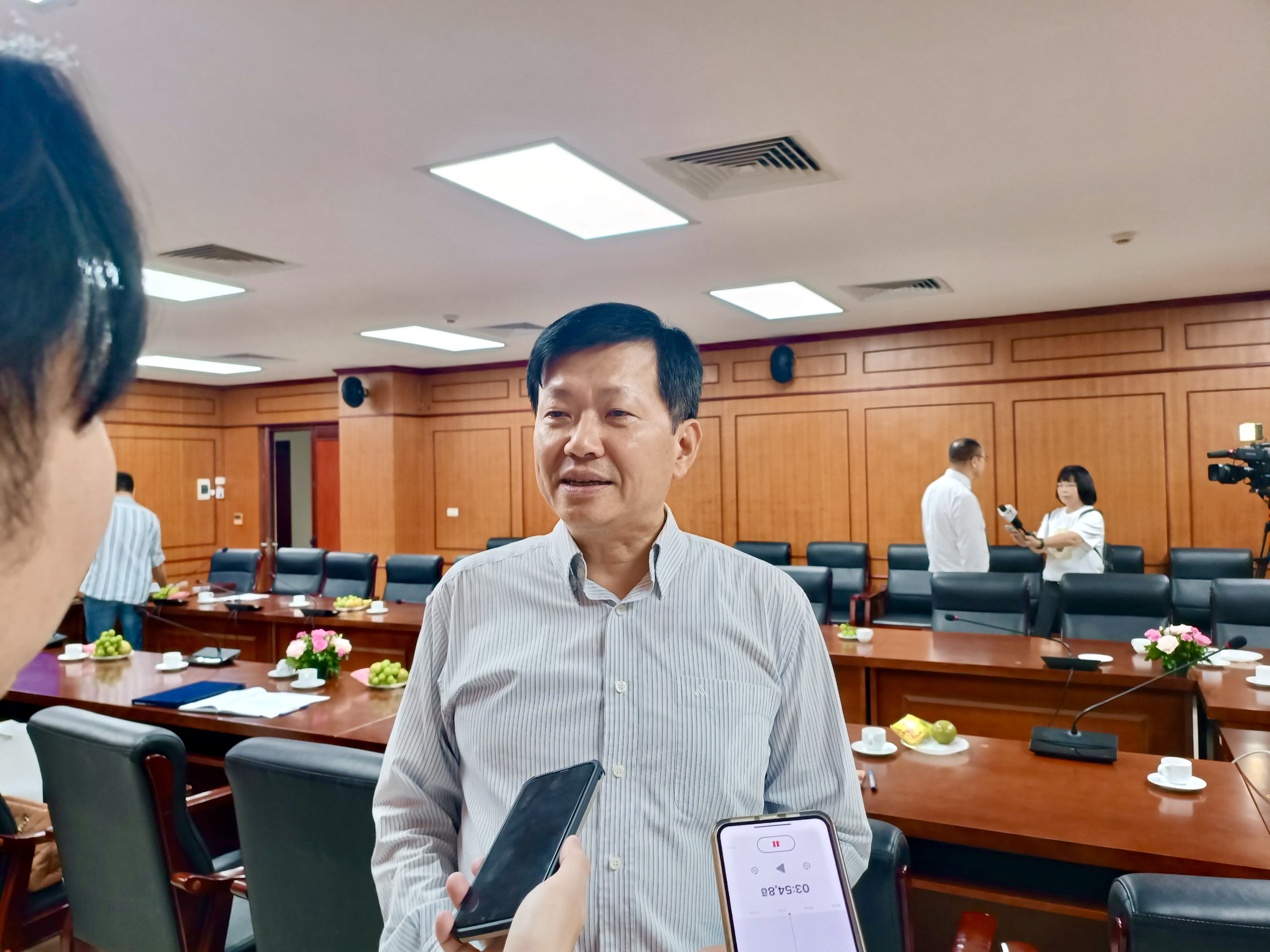 Ông Đào Ngọc Nam, Chủ tịch An Việt Group, đại diện Công ty cổ phần Công nghệ sinh học Mặt Trời Đỏ.