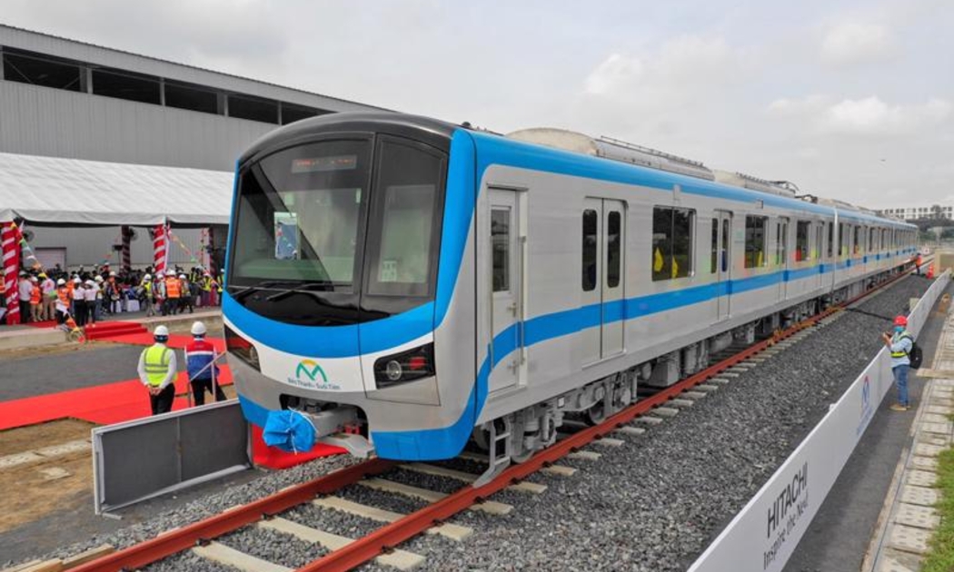 TP.HCM được đề xuất lập 4 ga hàng hóa đường sắt khu vực đâu mối. Ảnh: Tuyến đường sắt đô thị số 1 Bến Thành - Suối Tiên.
