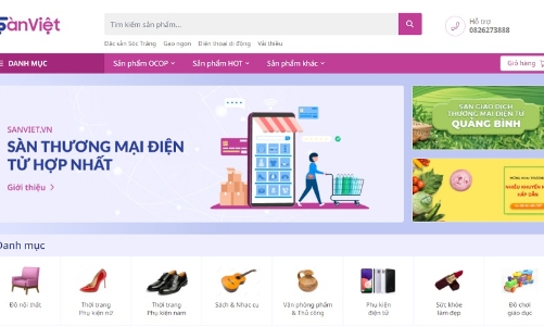 Xây dựng sàn thương mại điện tử hợp nhất 63 tỉnh, thành 