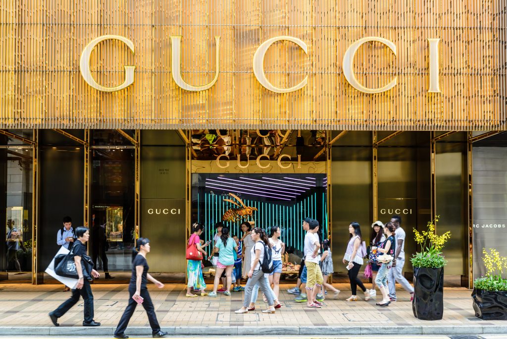 Gucci trở thành một trong hai thương hiệu thời trang lần đầu tiên vượt qua phân vị thứ 80 của chỉ số kể từ khi thành lập.