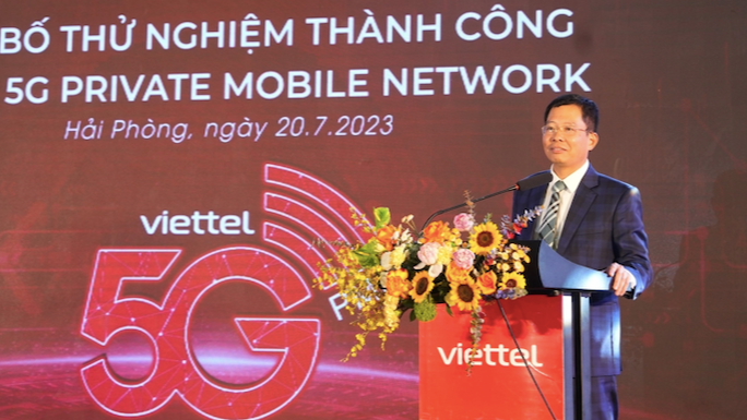 Ông Đào Xuân Vũ, Phó Tổng giám đốc Tập đoàn Viettel.