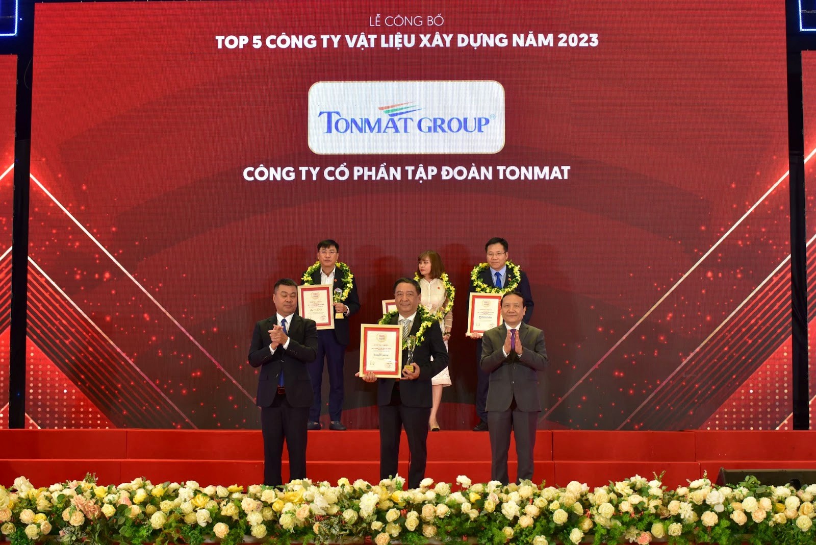 TONMAT Group nằm trong Top 5 Công ty vật liệu xây dựng uy tín.
