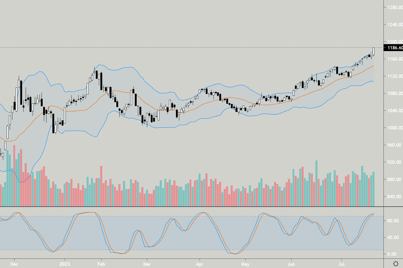 VN30-Index mở biên độ đột ngột.