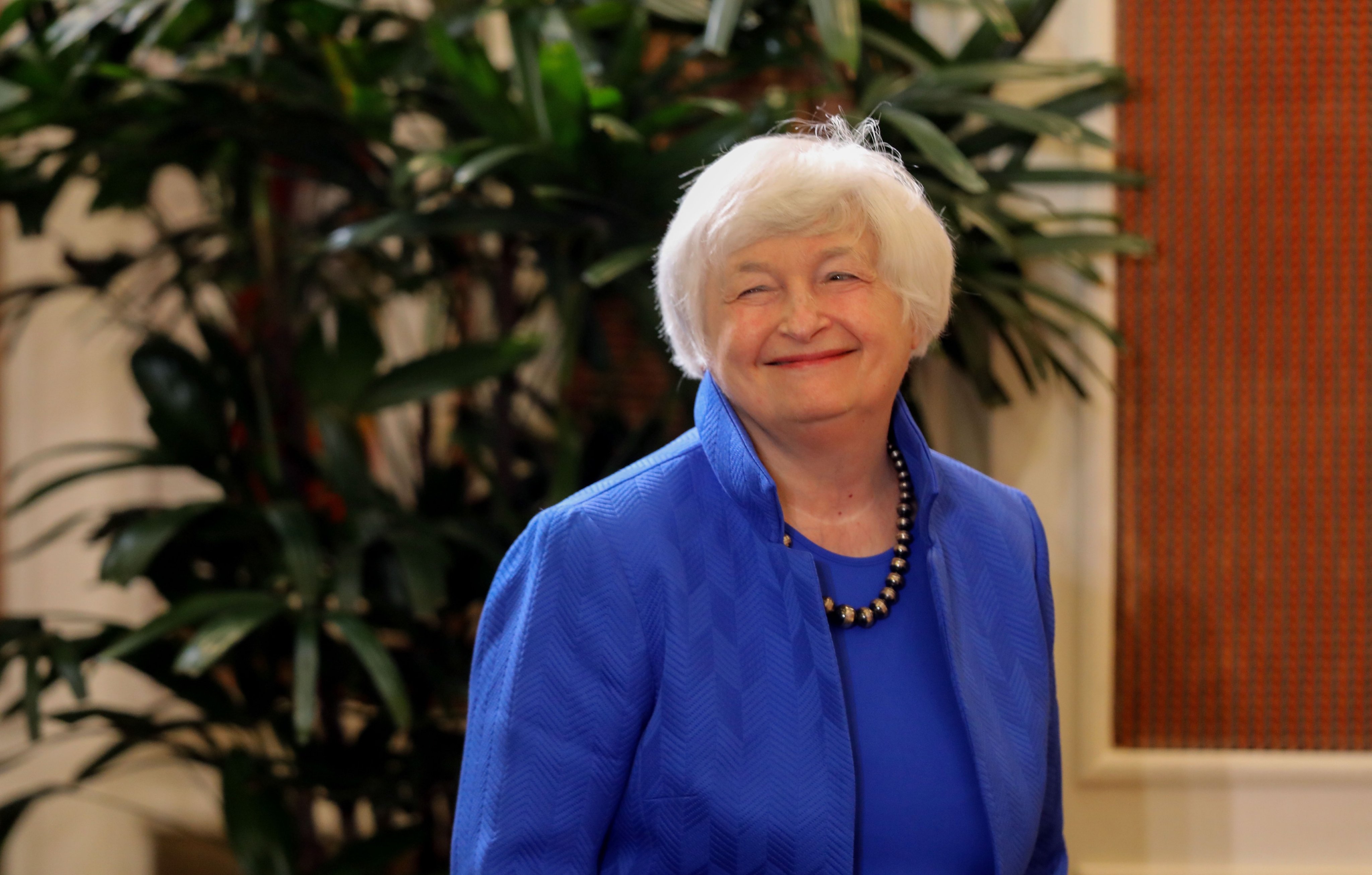 B&agrave; Janet Yellen khẳng định Việt Nam l&agrave; một trong những những c&acirc;u chuyện ph&aacute;t triển s&aacute;ng gi&aacute; nhất trong thập kỷ qua. Ảnh: Việt Dũng.