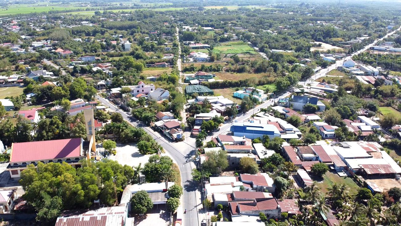 X&atilde; Th&aacute;i Mỹ nơi c&oacute; hạ tầng giao th&ocirc;ng n&ocirc;ng th&ocirc;n ph&aacute;t triển của huyện Củ Chi. Trong ảnh: Ng&atilde; ba nh&agrave; thờ Mỹ Kh&aacute;nh, x&atilde; Th&aacute;i Mỹ.