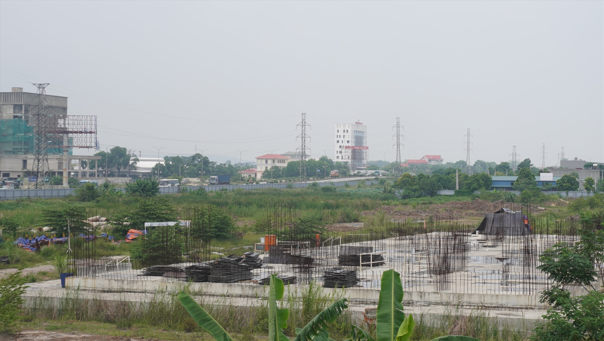 Chủ đầu tư dự án thi công được một số hạng mục rồi 