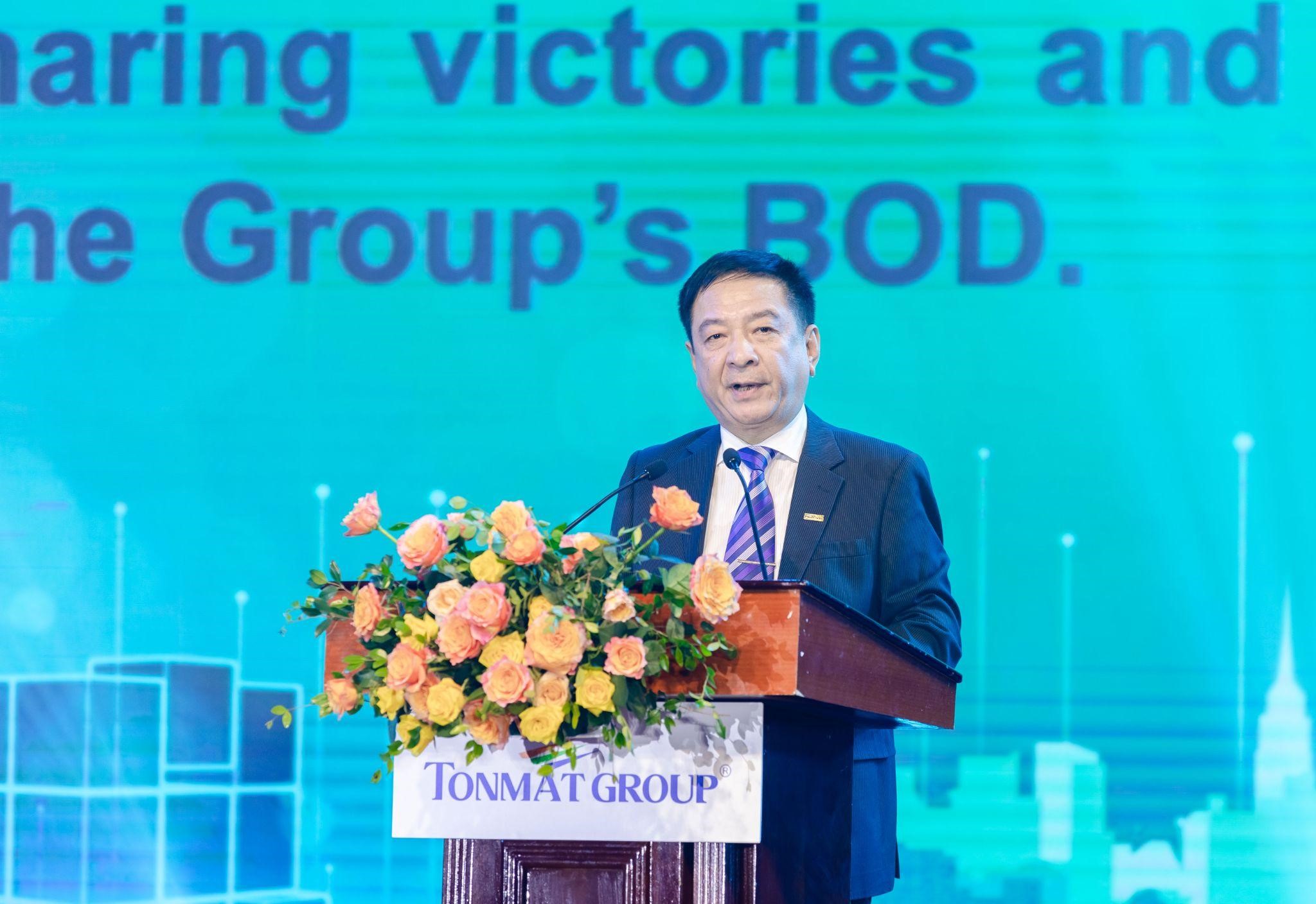 Ông Trần Văn Sơn - Chủ tịch Tập đoàn TONMAT chia sẻ.