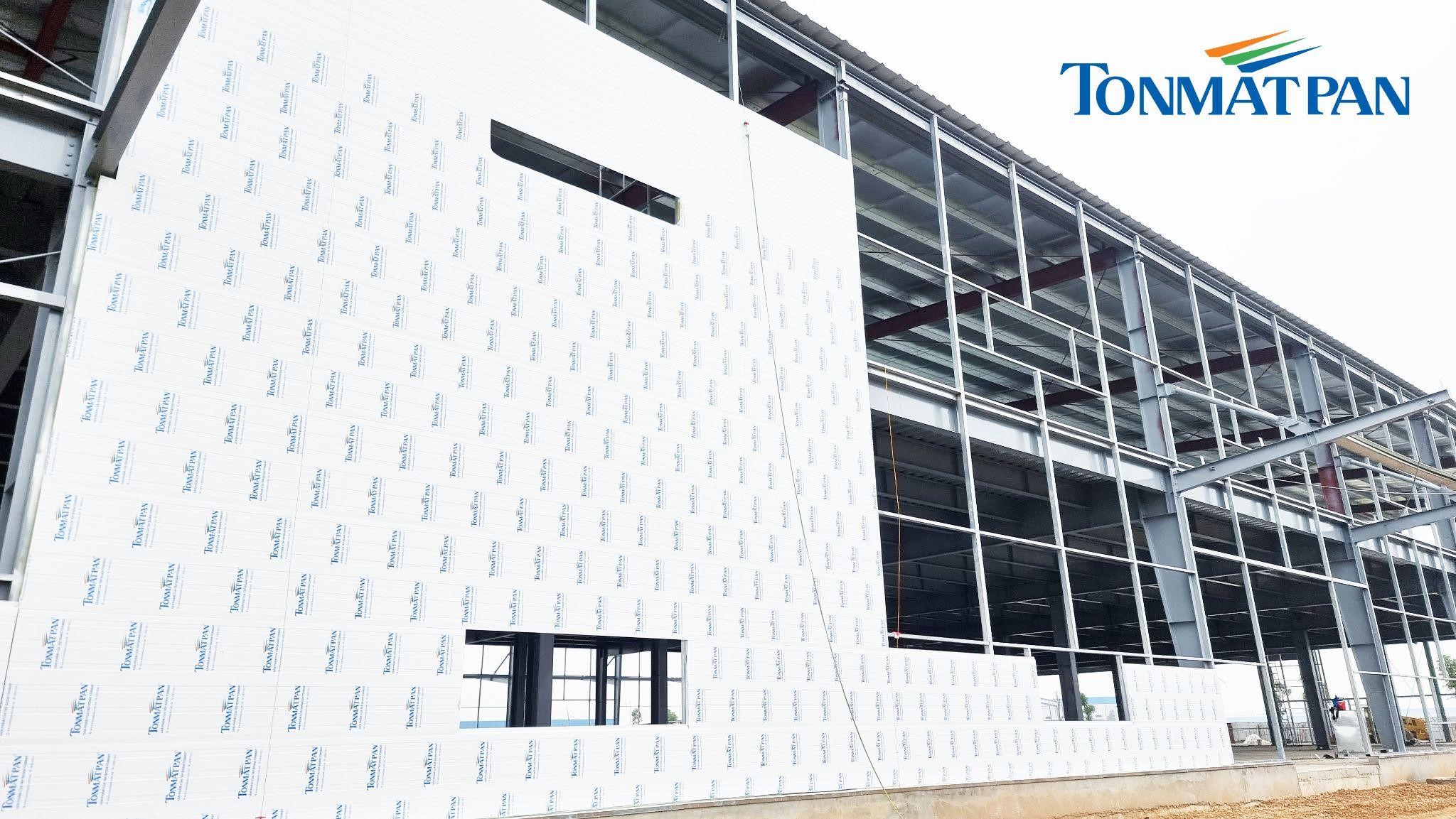 Hàng triệu công trình sử dụng sản phẩm panel cách nhiệt, bảo ôn TONMATPAN..