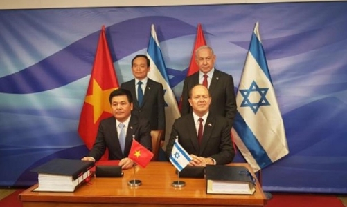 Hiệp định Thương mại tự do Việt Nam và Israel chính thức được ký kết