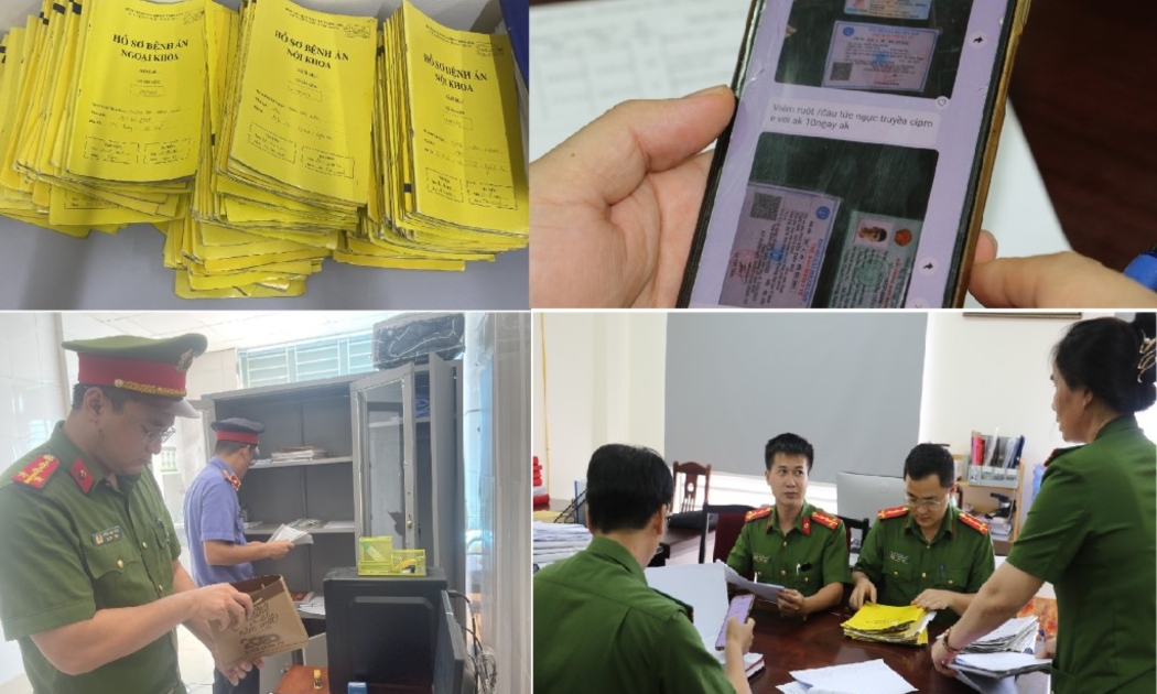 Cơ quan Cảnh sát điều tra làm rõ hàng trăm hồ sơ bệnh án làm khống để trục lợi các nguồn tiền bảo hiểm. Cổng thông tin Công an tỉnh Nghệ An.