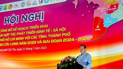 HCMC & Mekong Delta localities to boost cooperation
