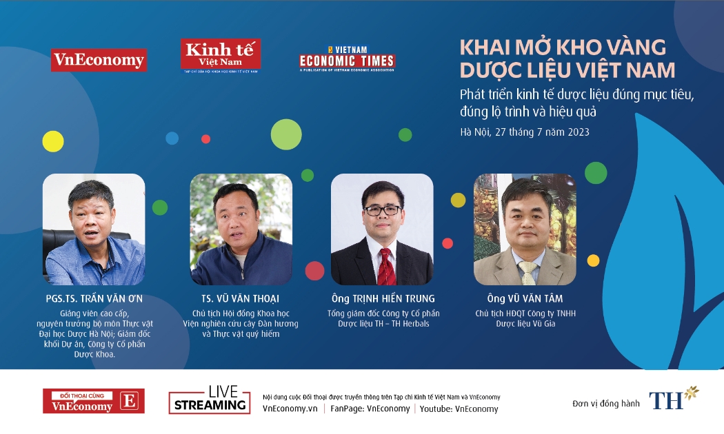Chương trình Tọa đàm Khai mở kho vàng dược liệu sẽ diễn ra ngày 27/7