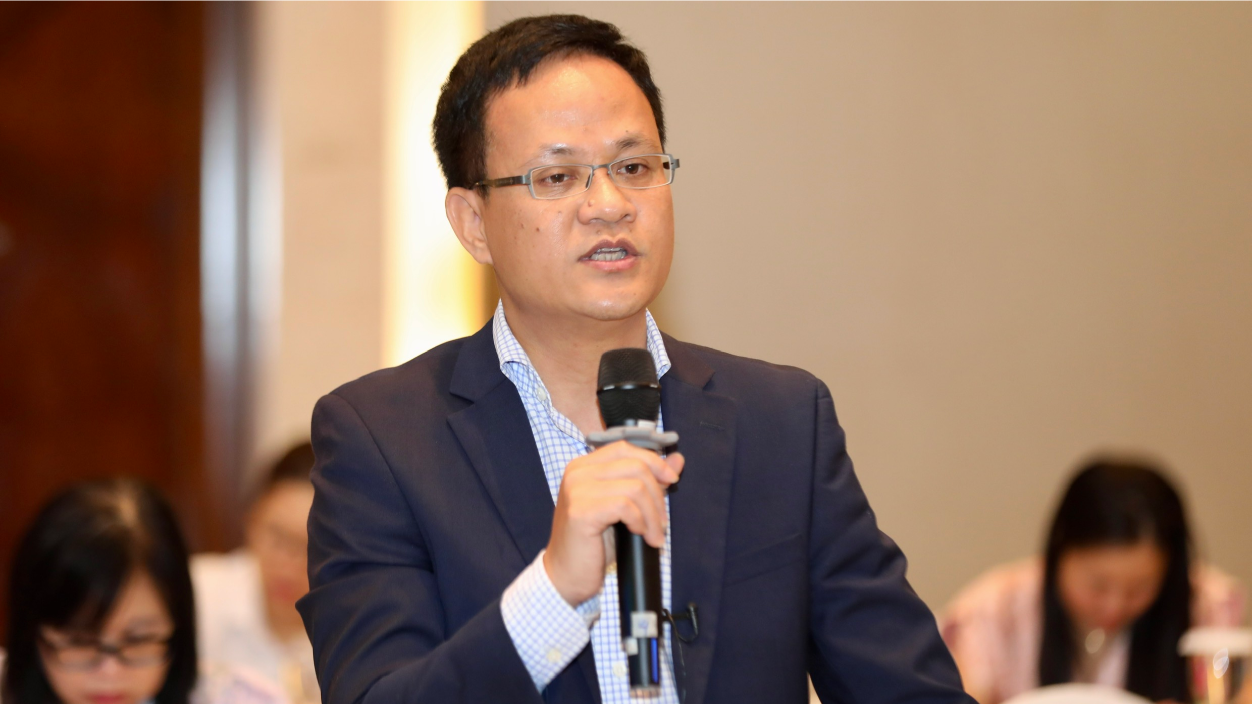 Ông Phạm Chí Quang - Vụ trưởng Vụ chính sách tiền tệ, Ngân hàng Nhà nước. Ảnh: Việt Dũng.