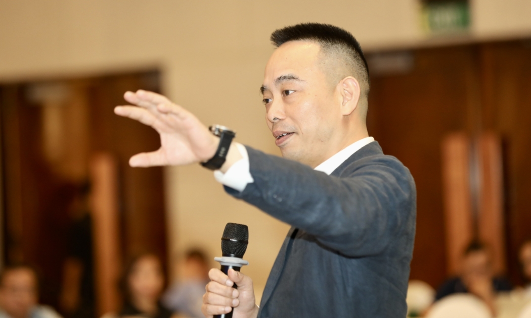 Ông Đỗ Ngọc Quỳnh, Tổng thư Ký Hiệp hội Thị trường trái phiếu Việt Nam.