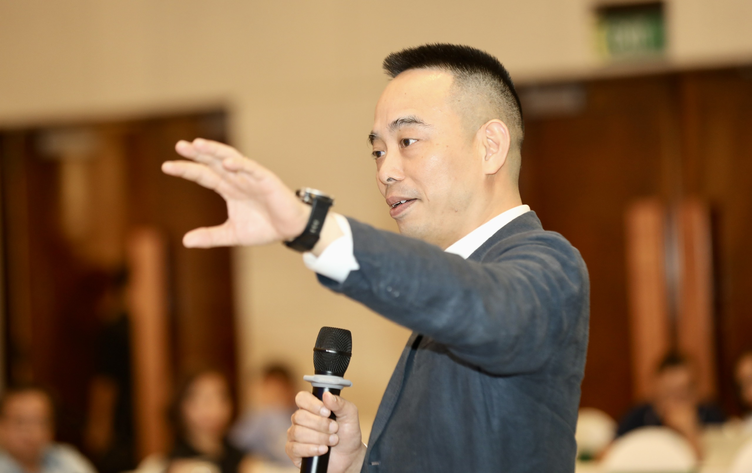 Ông Đỗ Ngọc Quỳnh, Tổng thư Ký Hiệp hội Thị trường trái phiếu Việt Nam. 