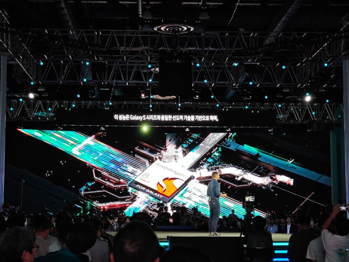 Nền tảng di động Snapdragon&reg; 8 Gen 2 h&agrave;ng đầu của Qualcomm Technologies d&agrave;nh cho Galaxy.