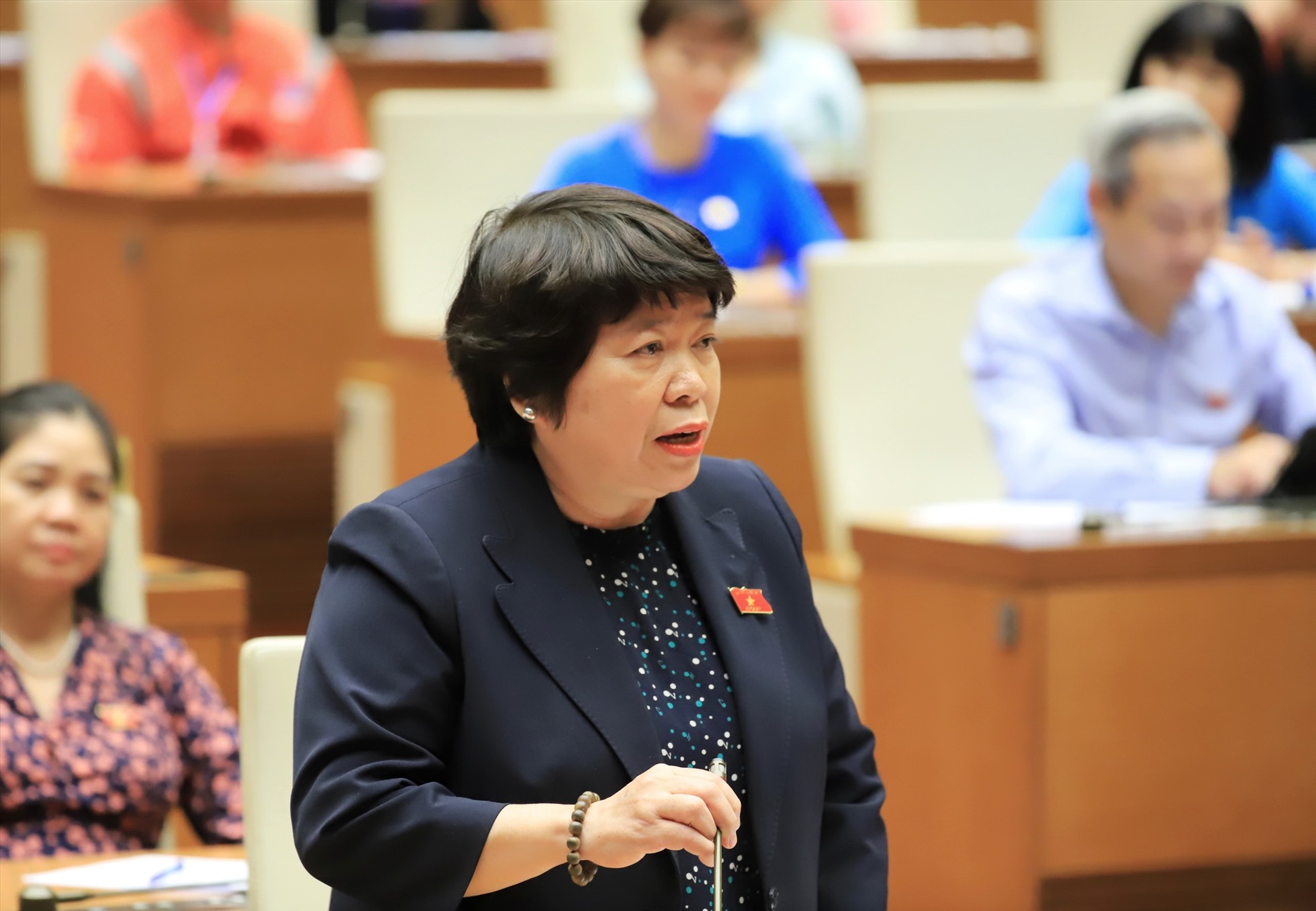 Chủ nhiệm Ủy ban X&atilde; hội của Quốc hội Nguyễn Th&uacute;y Anh. Ảnh - Hải Nguyễn.&nbsp;