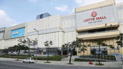 Lotte Mall West Lake Hanoi opens its doors