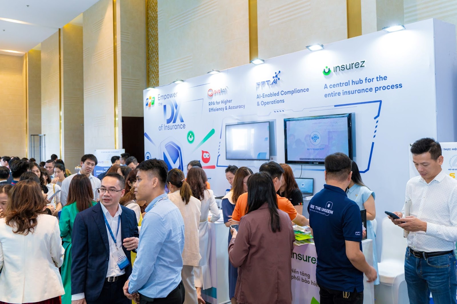 Hệ sinh th&aacute;i giải ph&aacute;p Made by FPT cho ng&agrave;nh bảo hiểm thu h&uacute;t sự quan t&acirc;m lớn của doanh nghiệp.