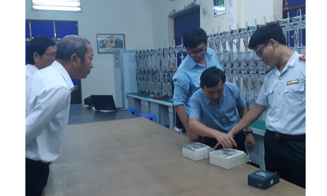 Thực hiện thanh tra chuyên ngành trong lĩnh vực đo lường. Ảnh minh họa