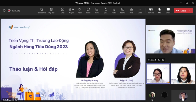 Consumer goods industry short on talent