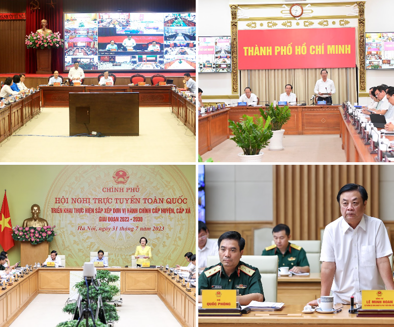 Theo các đại biểu, việc sắp xếp đơn vị hành chính cấp huyện, cấp xã giúp tạo thuận lợi phát huy nguồn lực đất đai, điều kiện tự nhiên, nguồn nhân lực và thu hút đầu tư - Ảnh: VGP/Nhật Bắc.