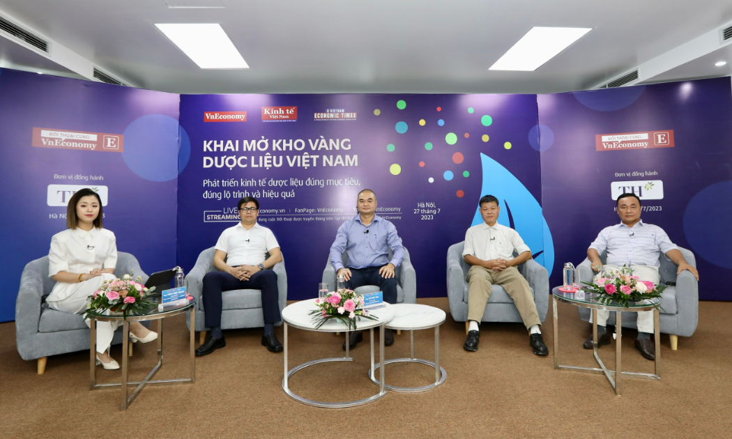 Tọa đàm “Khai mở kho vàng dược liệu Việt Nam” do Tạp chí Kinh tế Việt Nam tổ chức ngày 27/7/2023
