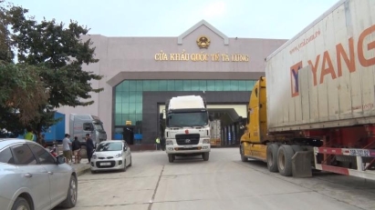Vietnamese & Chinese customs work together to facilitate border trade