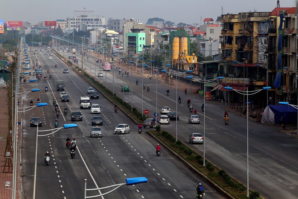 Vành đai 5 quy hoạch đi qua địa giới hành chính của 36 quận, huyện, thành phố trực thuộc 8 tỉnh, thành.